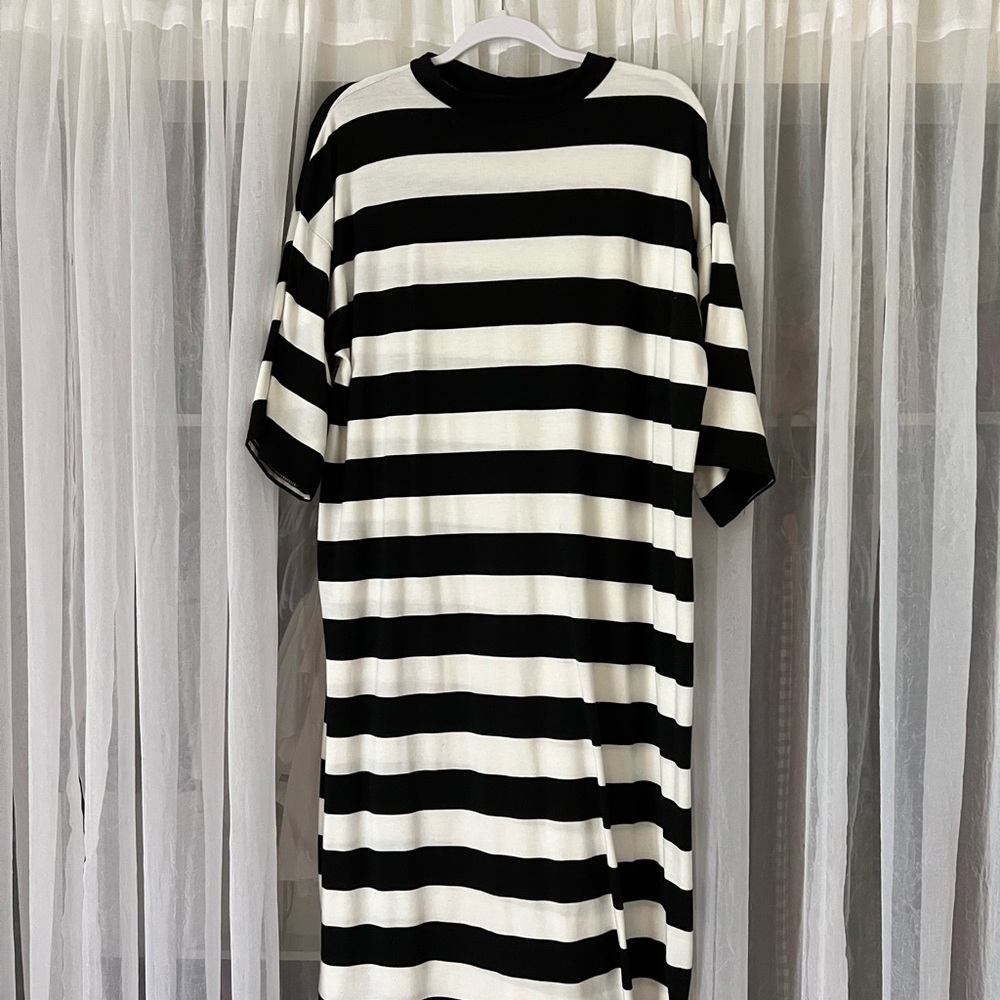 Dressed in LALA Oversized Striped Dress